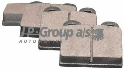 JP GROUP 8163601110 -  Комплект тормозных колодок, дисковый тормоз